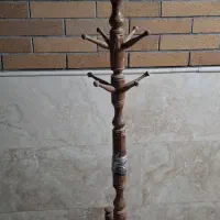 چوب لباسی چوبی قدیمی کلکسیونی