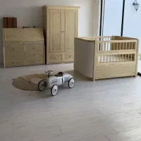 سرویس مونته‌سوری/ تخت کودک و نوزاد|تخت و سرویس خواب|ابهر, |دیوار