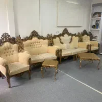 مبل سلطنتی نو یه ماه استفاده|مبلمان خانگی و میز عسلی|مریوان, |دیوار