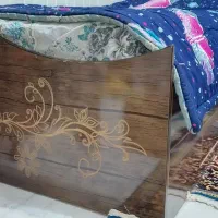 دو عدد تخت خواب تک نفره ام دی اف و کتابخانه ست|تخت و سرویس خواب|اهواز, کمپلو شمالی|دیوار