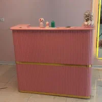 وسایل آرایشگاه صندلی اسپا،میز منشی،آینه وام دی اف|آرایشگاه و سالن‌های زیبایی|داراب, |دیوار