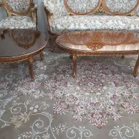 حراج لوازم منزل مبل و ویترین و ظروف کریستالی