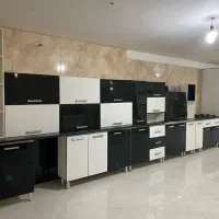 ۱۵متر کابینت هایگلاس با تمام لوازم در حد نو