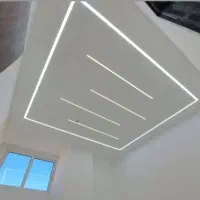 سقف کاذب کشسان پی وی سی کناف لاین نوری|مصالح و تجهیزات ساختمان|هشتگرد, هشتگرد قدیم|دیوار