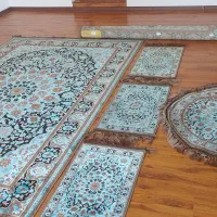 فرش فیروزه ای