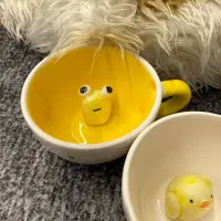 ماگ سرامیکی دستساز عروسکی