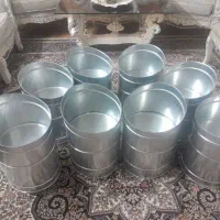 ظروف استوانه‌ای گالوانیزه