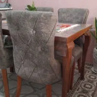 میز ناهارخوری خوری ۴ نفر ، طوسی|میز و صندلی غذاخوری|نسیم‌شهر, |دیوار