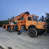 بنز تک 77 شاسی مشکی کفی و جرثقیل نو صفر
