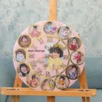 ساعت دیواری رزینی،تخفیف ویژه