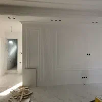 گچ کاری سفید و طرح های کلاسیک