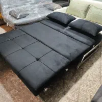 مبل تختخوابشو دیانا مشکی تخت خواب شو تاشو