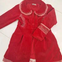 کاپشن مخمل با نوار دوزی زیبا