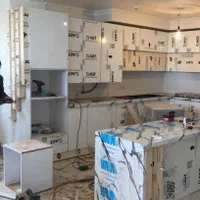 کابینت اشپزخونه MDF / های گلاس انتی / کلاسیک|مصالح و تجهیزات ساختمان|قرچک, پارس سرام|دیوار