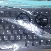 ماوس و کیبوردسیم دار لاجیتک USB