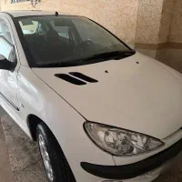 پژو 206 مدل 1400 بدون رنگ و سالم