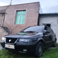 سمند LX 1400 مشکی متالیک با لوازم داشبورد سورن