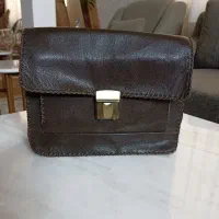 کیف دستی مردانه دست دوز چرم طبیعی|کیف، کفش، کمربند|مشهد, هنرستان|دیوار