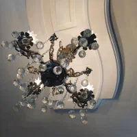 لوستر کاملا نو و قلم کاری