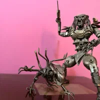 مجسمه بسیار خاص لندن فیلم PREDATOR|مجسمه، تندیس، ماکت|تهران, ازگل|دیوار