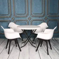 میزو صندلی دسته دار فایبر