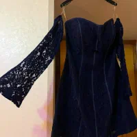 لباس مجلسی دکلته گیپور