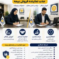 استخدام بازاریاب ونماینده فروش بیمه پاسارگاد