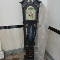 ساعت ایستاده طرح چوب