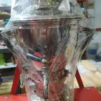 سماور دولیتری نفتی قدیمی وخیلی تمیز ودر حد صفر