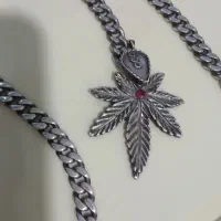 زنجیر پلاک نقره دستساز|جواهرات|تهران, آبشار تهران (دریاچه)|دیوار