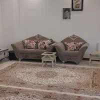 مبل ۷ نفره با میز عسلی و جلومبلی
