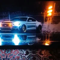 2 عدد تابلو تزئیناتی دکوری چراغ دار کم مصرف