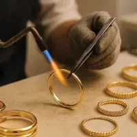 جذب نیروی مستعد و جوان در کارگاه طلاسازی