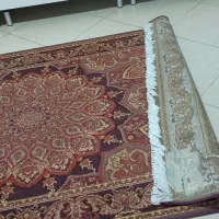 فرش۴متری۱۰۰۰شانه مشهدگلبرجسته فروش فوری