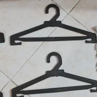 چوب لباس پلاستیکی مشکی