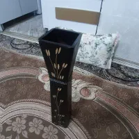 سلام گلدان  چوبی