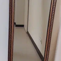 آینه قدی با قاب چوبی،تابلو چوبی،قاب فروهر