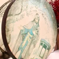 ساز دف همراه با کاور