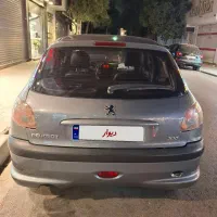 206 خاکستری مدل 94|خودرو سواری و وانت|مشهد, آیت الله کاشانی|دیوار