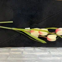 گل لاله مصنوعی و جاشمعی