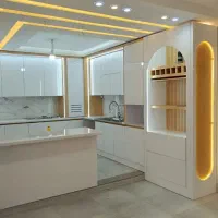 نصب و تعمیر کابینت کمد دیواری کافی باروسرویس چوب