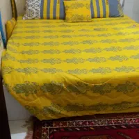 تخت دو نفره ۱۶۰*۲ کارکرده تشک طبی فنری رویال