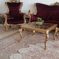 مبل سلطنتی بسیار شیک و سالم|مبلمان خانگی و میز عسلی|مبارکه, |دیوار