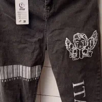 شلوار لی جین مام زغالی نو