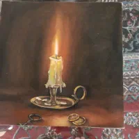 تعدادی بوم نقاشی به فروش می‌رسد