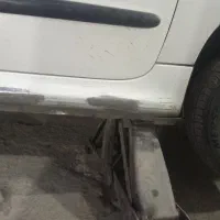 صافکاری‌بی‌رنگ‌‌بادستگاه‌،رکاب‌‌ودوبل‌بدون‌شکاف|خدمات موتور و ماشین|خرم‌آباد, |دیوار