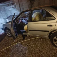 پژو ۹۴ بی رنگ با رینگ و هدلایت شیشه فوتوکوروم