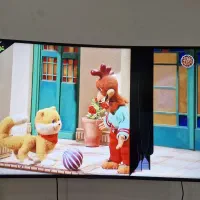 تلویزیون سامسونگ ۴۹ ۵۰ اینچ کرو  خط‌دار