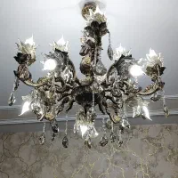 لوستر 15 شعله 10 شاخه