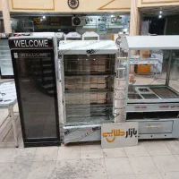 فر یخچال۷۰cmمرغ بریان میز کار پیتزا استیل ساندویچی